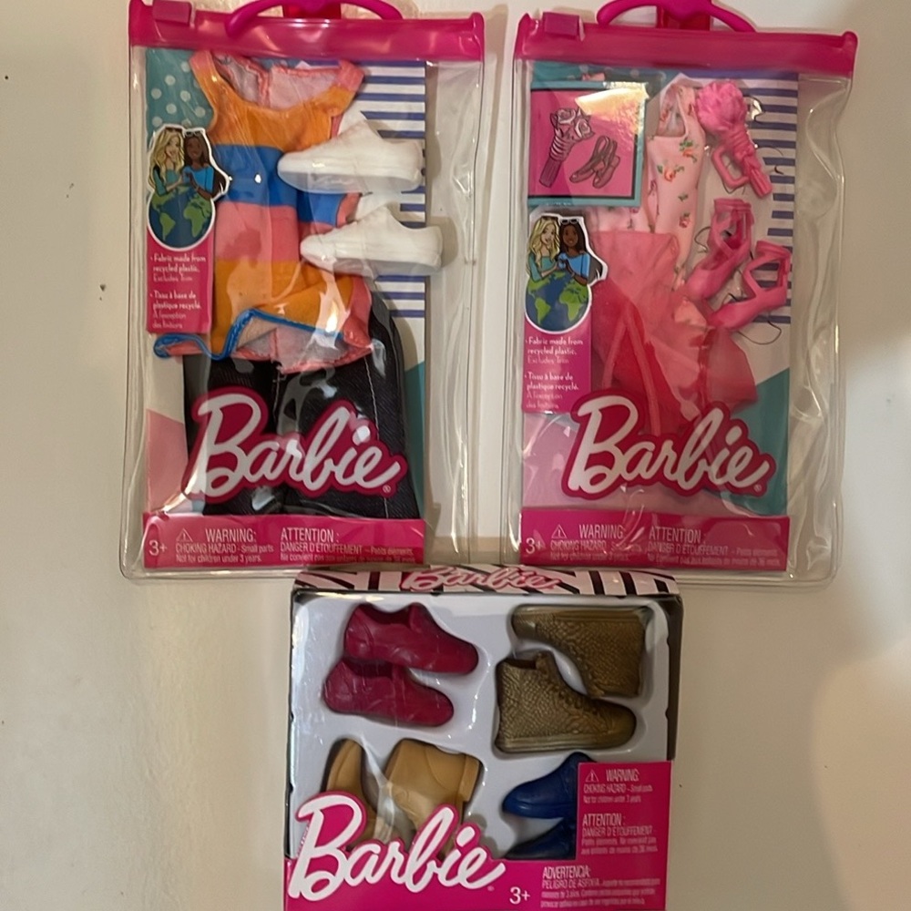 Barbie fashion packs Barbie clothing Ken doll clothing